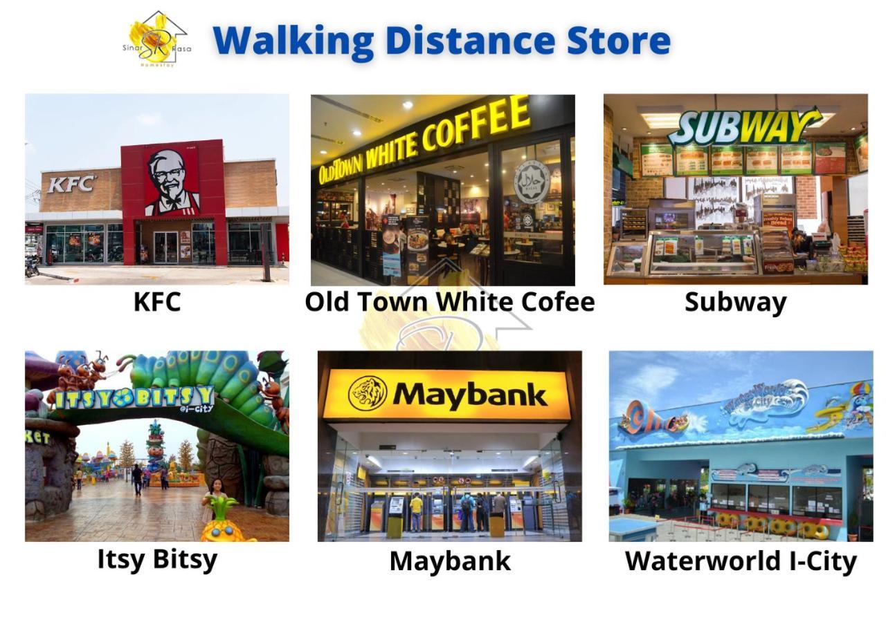 Sinar Rasa Homestay At I-Soho, I-City Shah Alam Buitenkant foto Walking Distance Store
